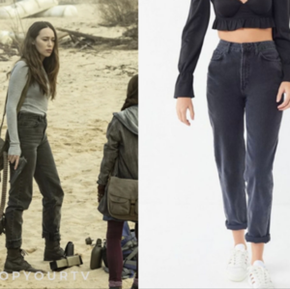 BDG Urban Outfitters Mom High-Rise Jeans, Washed Charcoal